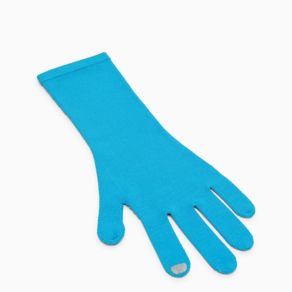 Ph5 Maffei Blue Knitted Gloves Women - Picture 4 of 4